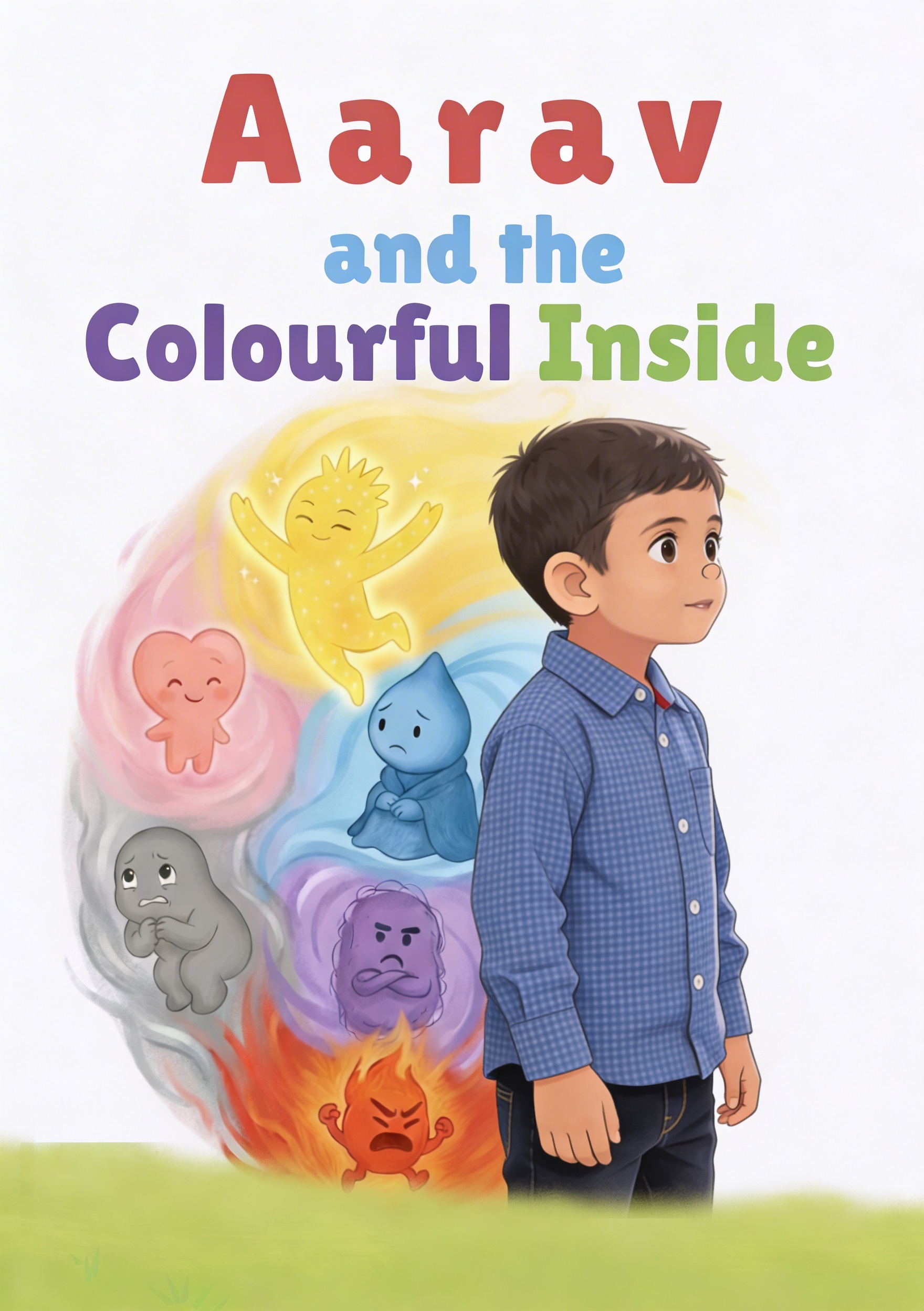 Sample book cover for Aarav